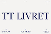 TT Livret, a Serif Font by TypeType (Thumbnail 1 of 15)