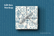 Gift Box Mockup, a Books & Magazine Mockup by Field Office (Thumbnail 3 of 3)