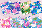 Preppy Goose Seamless Pattern, a Pattern Graphic by Paper & Pattern Studio (Thumbnail 2 of 9)