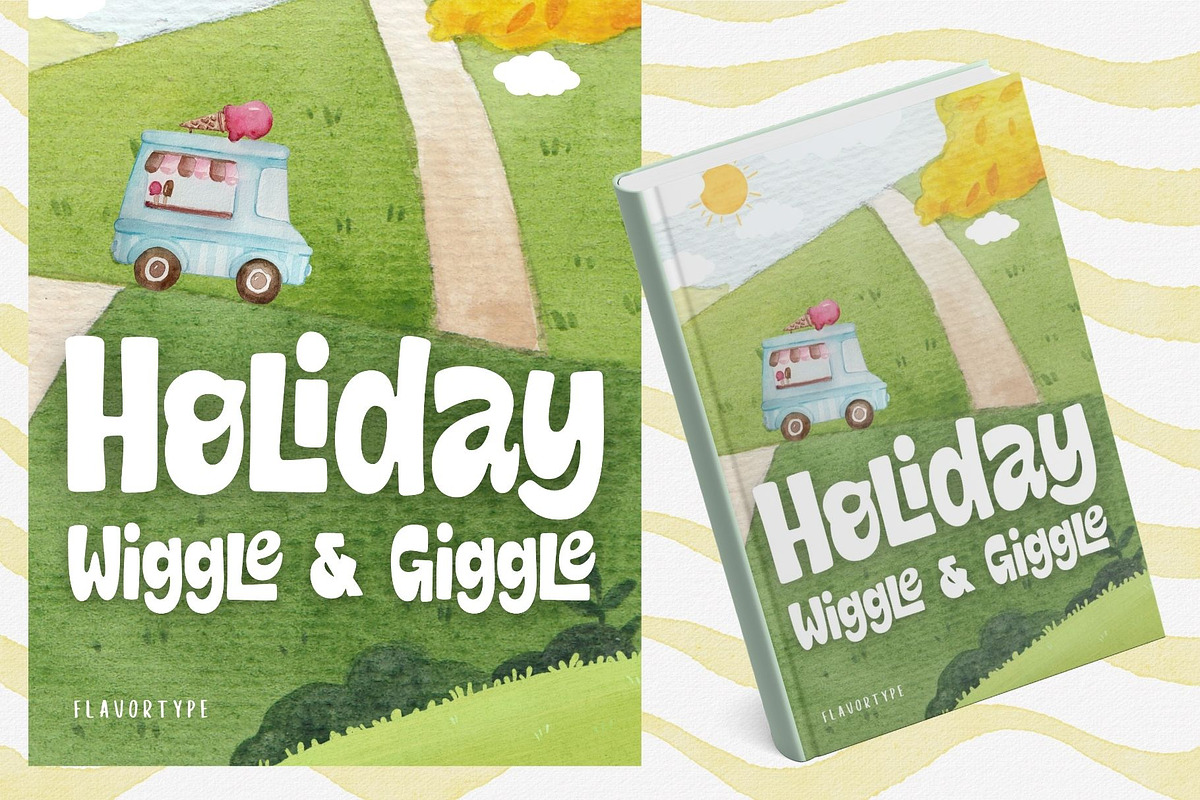 Wiggle Whistle, a Handwritten Font by Flavortype (Photo 11 of 14)