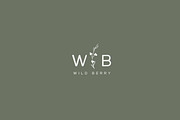 Wild Berry Logo Template Brand Kit, a Branding & Logo Template by CreativeWilderness (Thumbnail 3 of 9)