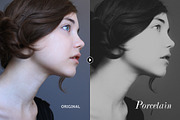 Porcelain B&W Lightroom Presets, an Action Add-On by Presetrain Co. (Thumbnail 3 of 8)