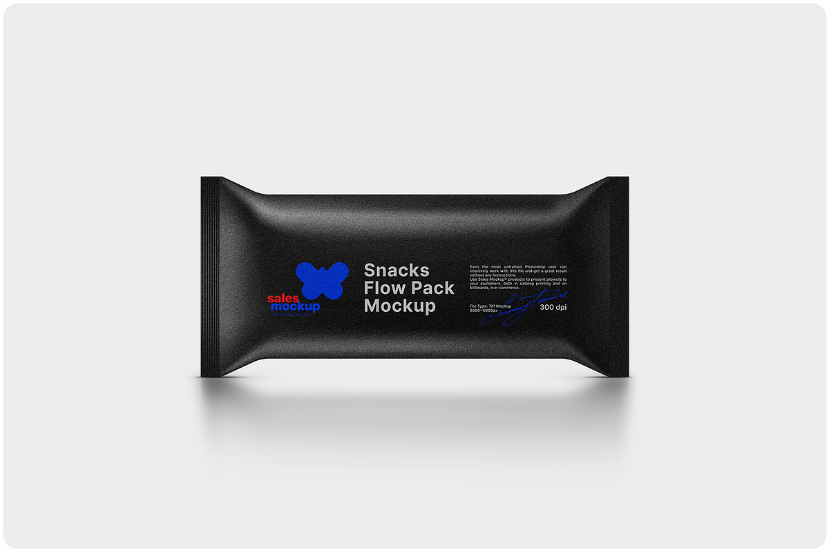 Black Snack Bar Mockup, a Packaging Mockup by Reformer Mockup (Photo 4 of 5)