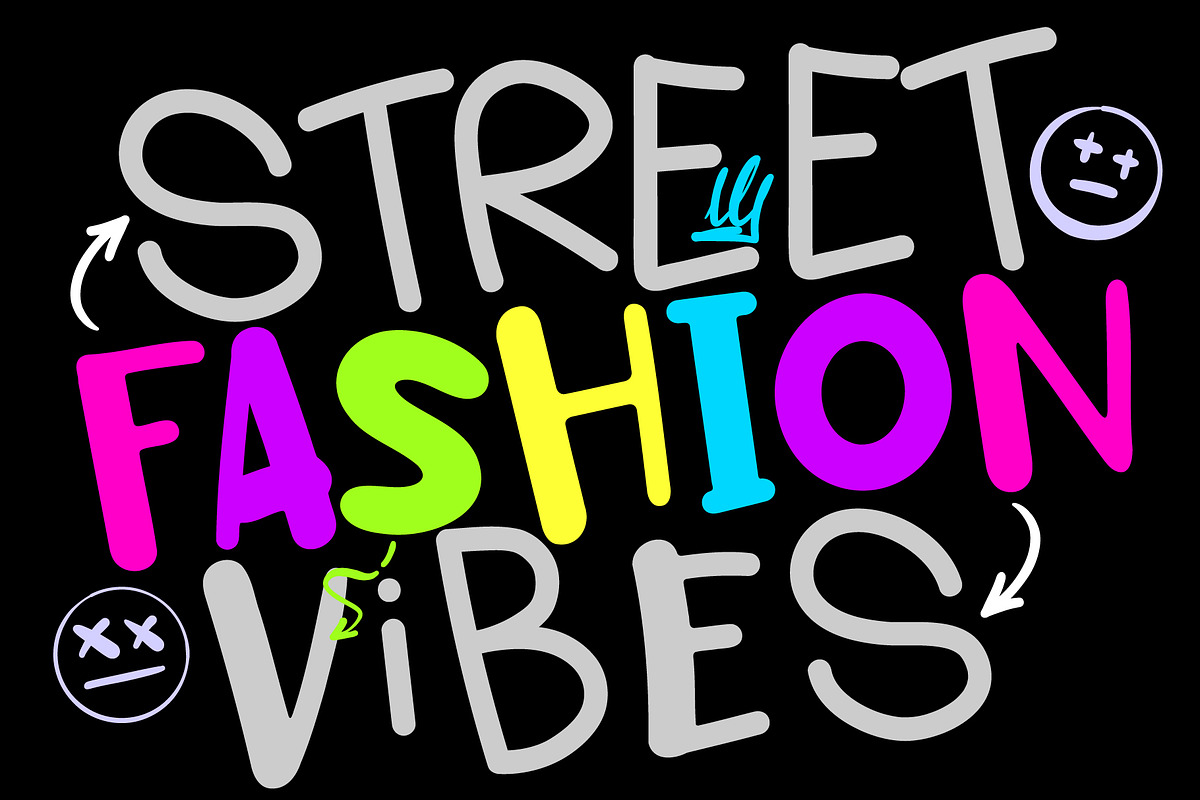 Smiley Funnyboo, a Handwritten Font by BBtypeStudios (Photo 8 of 17)