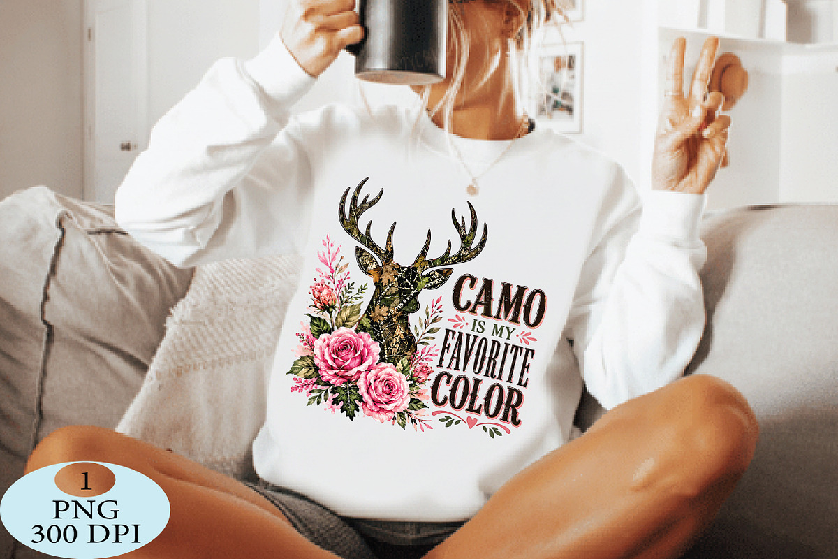 Camo Is My Favorite Color PNG, a Seasonal Illustration by Daily.Designs (Photo 4 of 5)