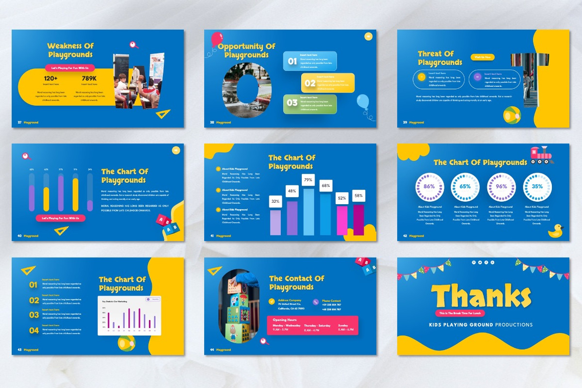 Amigos - Kids Play Powerpoint, a Presentation Template by Dhabee (Photo 6 of 8)