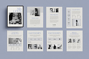 FLAWLESS | Media Kit Canva Template, a Magazine Template by Sierra Creative Studio (Thumbnail 2 of 9)