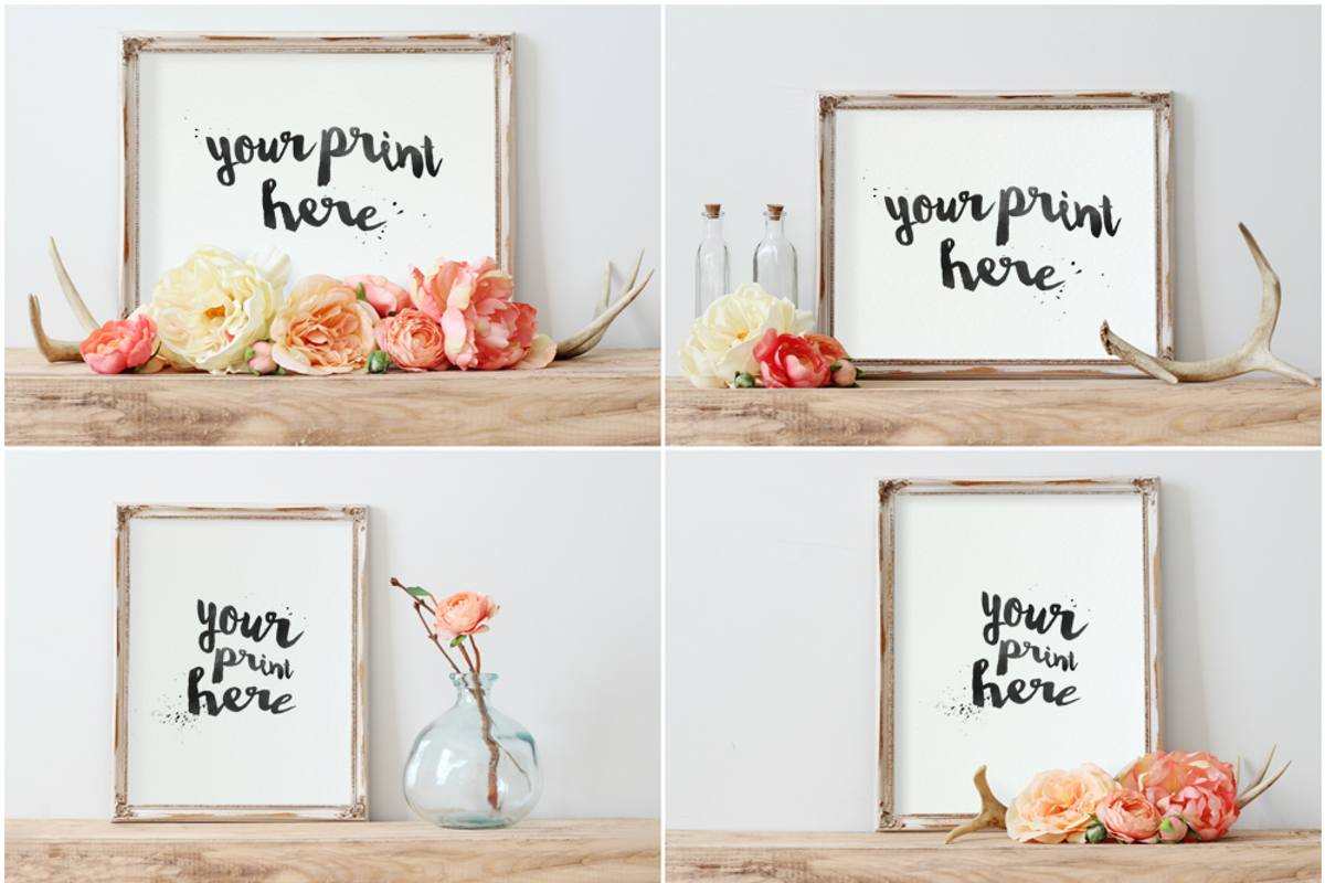 BUNDLE: 8 Mockups 8x10 & 11x14 Pt2, a Brushes & More by WeLivedHappilyEverAfter (Photo 5 of 6)
