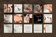 BEAUTY & FASHION social media Post, a Social Media Template by Artisan Vibes (Thumbnail 8 of 9)