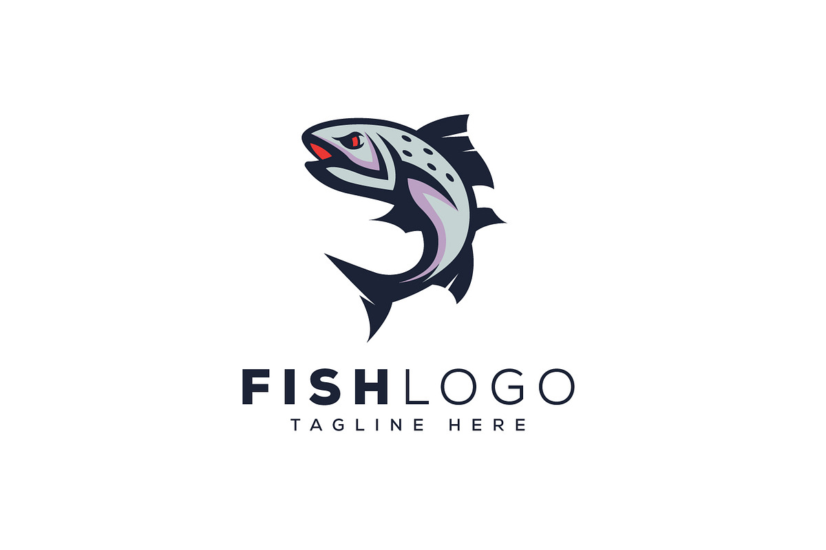 Fish Logo, a Branding & Logo Template by Esrastion