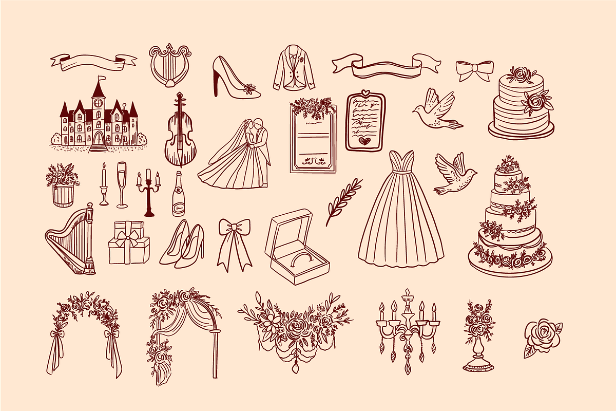 Wedding Vintage, an Illustration by HunEyy (Photo 2 of 9)