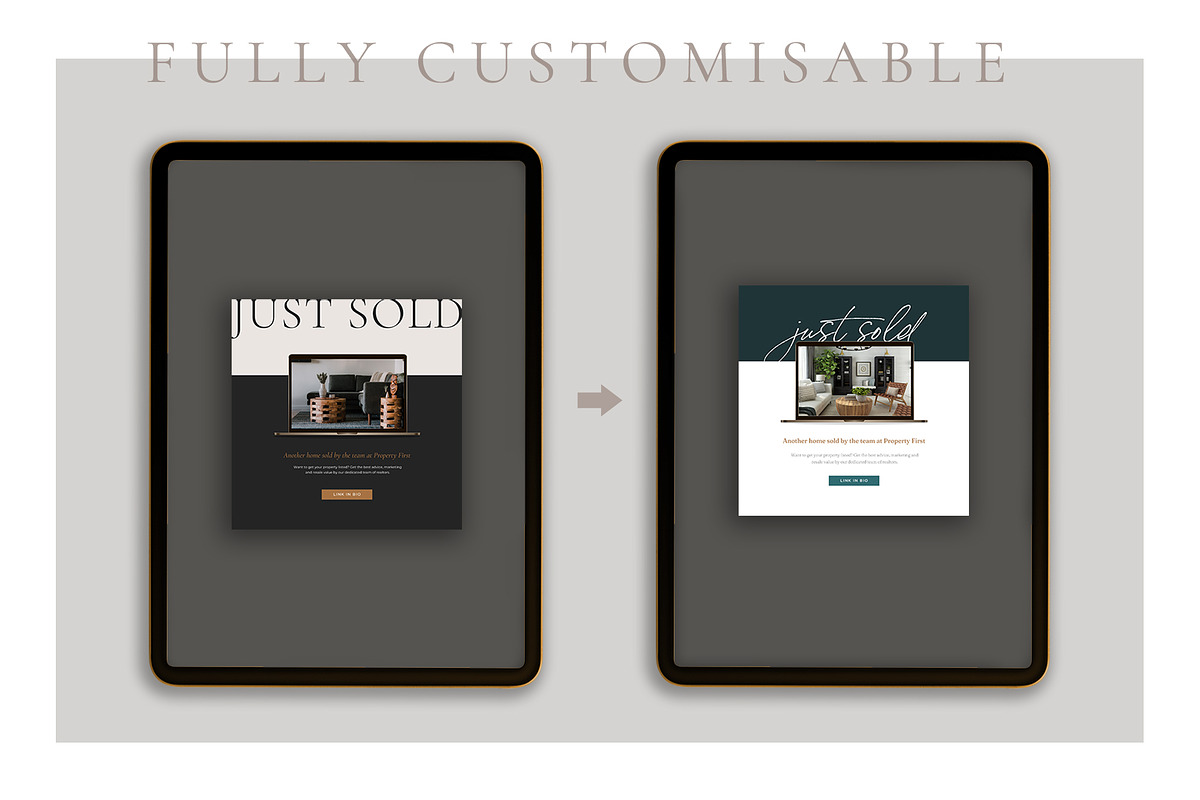 Real Estate Social Pack | Canva | PS, a Social Media Template by Marigold Studios (Photo 9 of 9)