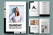 Luxury Fashion Magazine Template, a Templates & Theme by MightyDesign (Thumbnail 1 of 7)