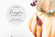 Harvest Time Watercolor Set, a Food Illustration by Olga Koelsch (Thumbnail 11 of 14)