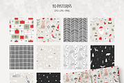 Scandi Christmas. Winter collection, a Seasonal Illustration by Kreker Kate (Thumbnail 10 of 11)