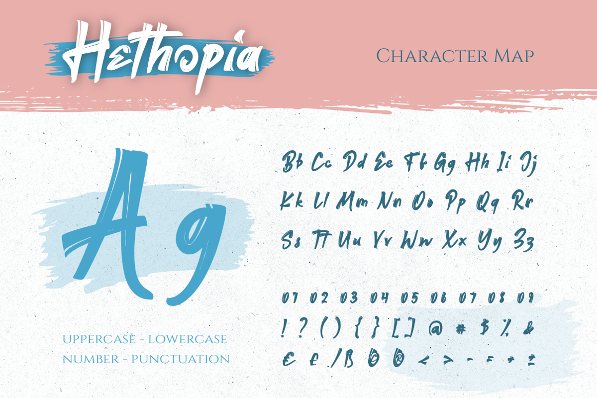 Hethopia, a Script Font by kerismaker (Photo 4 of 12)