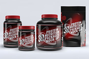 Sport Nutrition Packages Mock-Up, a Packaging Mockup by DesignRushMarket (Thumbnail 4 of 7)