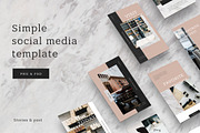 Instagram Bundle 25in1 + Free Update, a Social Media Template by Digital Breath templates (Thumbnail 7 of 27)