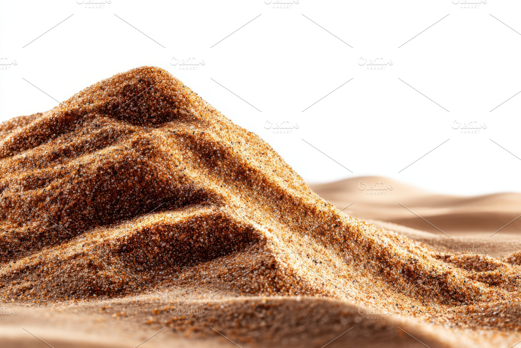 Sand dune landscape desert scene nat, a Photo by Pixeness Studio