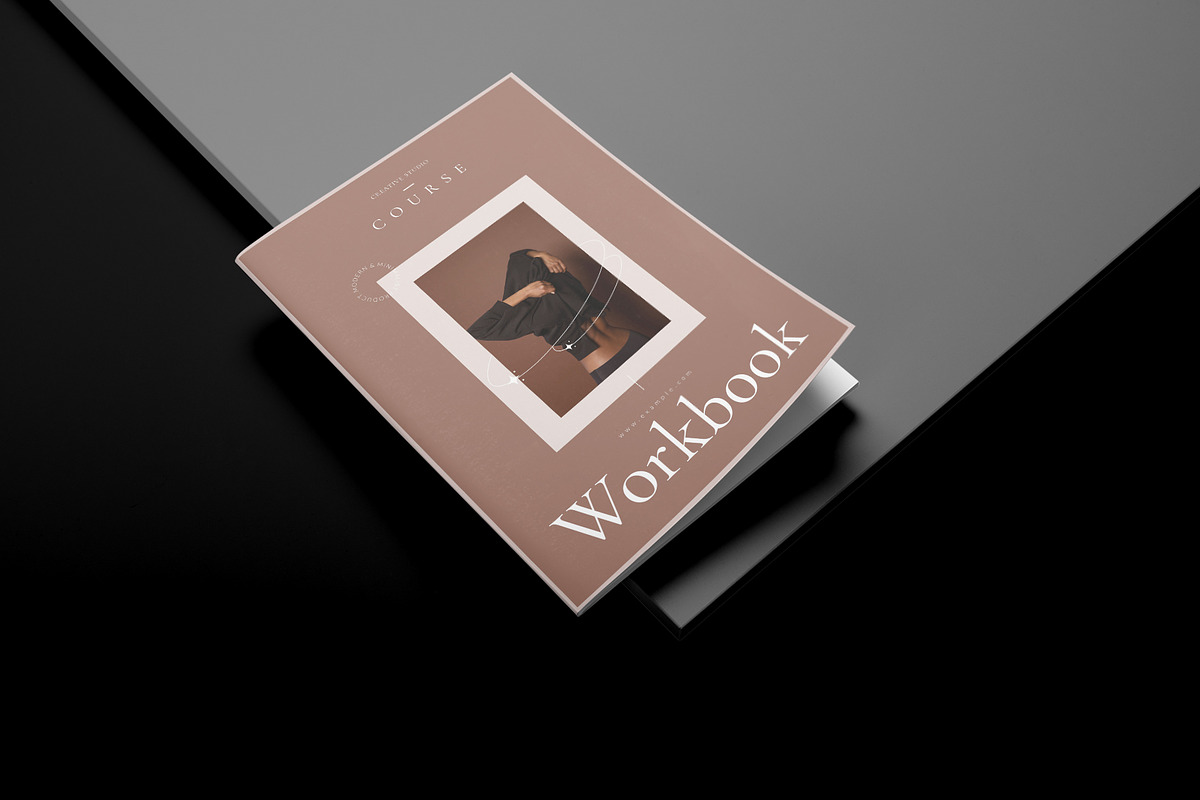 Course Workbook Template, a Magazine Template by DesignCrest (Photo 3 of 12)