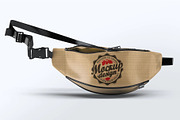Bum Bag Mock-Up, an Advertising Mockup by Se٧enStudio (Thumbnail 2 of 7)