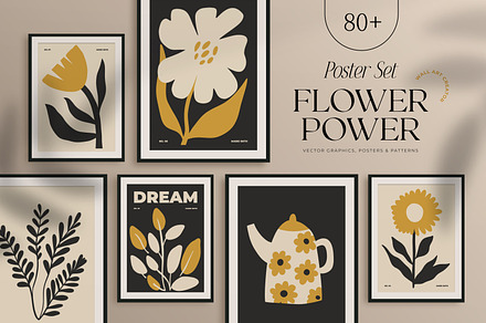 FLOWER POWER - WALL ART CREATOR