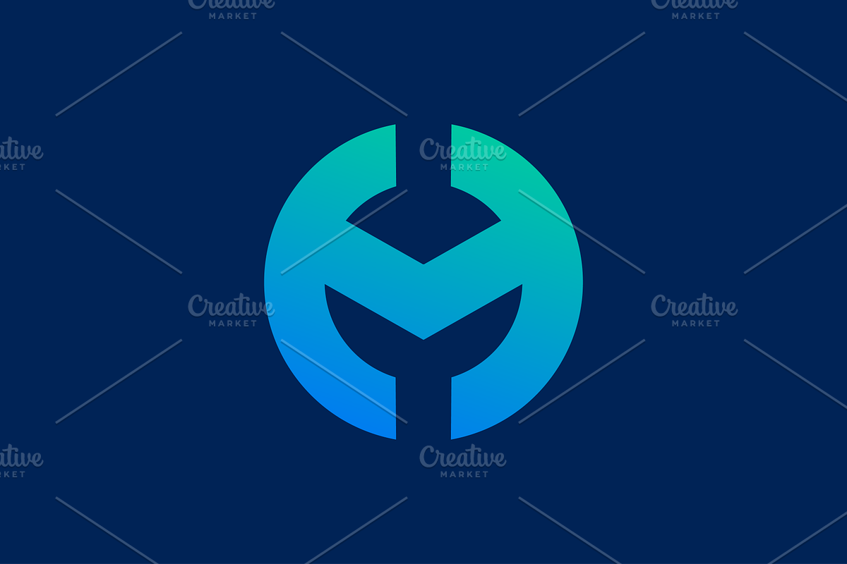Letter H Logomark preview 3