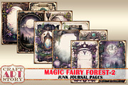 Magic fairy forest-2 Junk Journal, an Animal Illustration by CraftArtStory (Thumbnail 3 of 6)