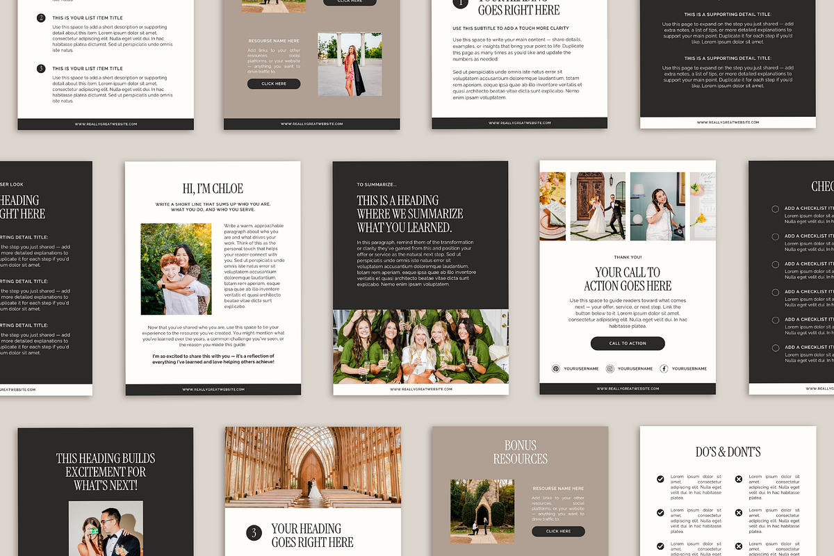 Lead Magnet Template | Canva, a Marketing Template by Rosetta Lane Design (Photo 2 of 8)