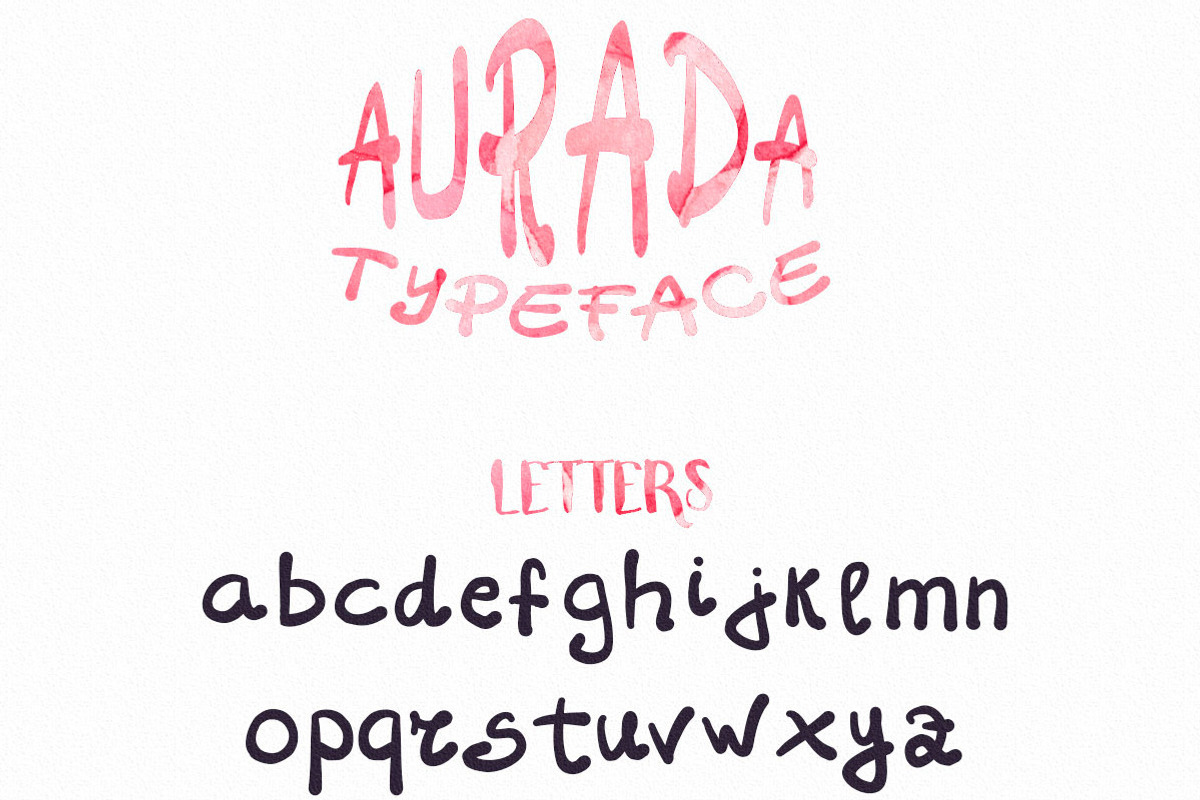 Watercolor Kit Styles + Typeface, a Script Font by JasGraphicTools (Photo 20 of 24)