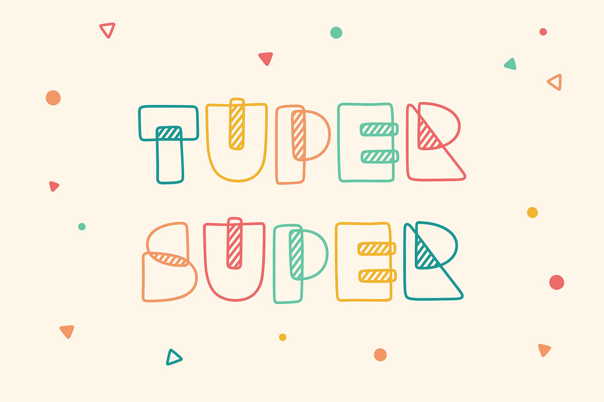 Tuper Super, a Handwritten Font by Lauren Ashpole (Photo 1 of 5)