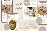 Wedding Template Bundle Canva PRO, a Social Media Template by Red Ink (Thumbnail 4 of 7)
