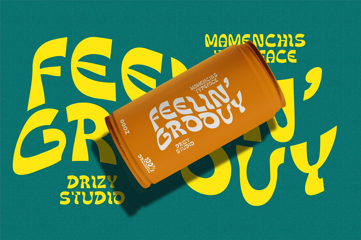Mamenchisa, a Font by Drizy (Photo 5 of 9)