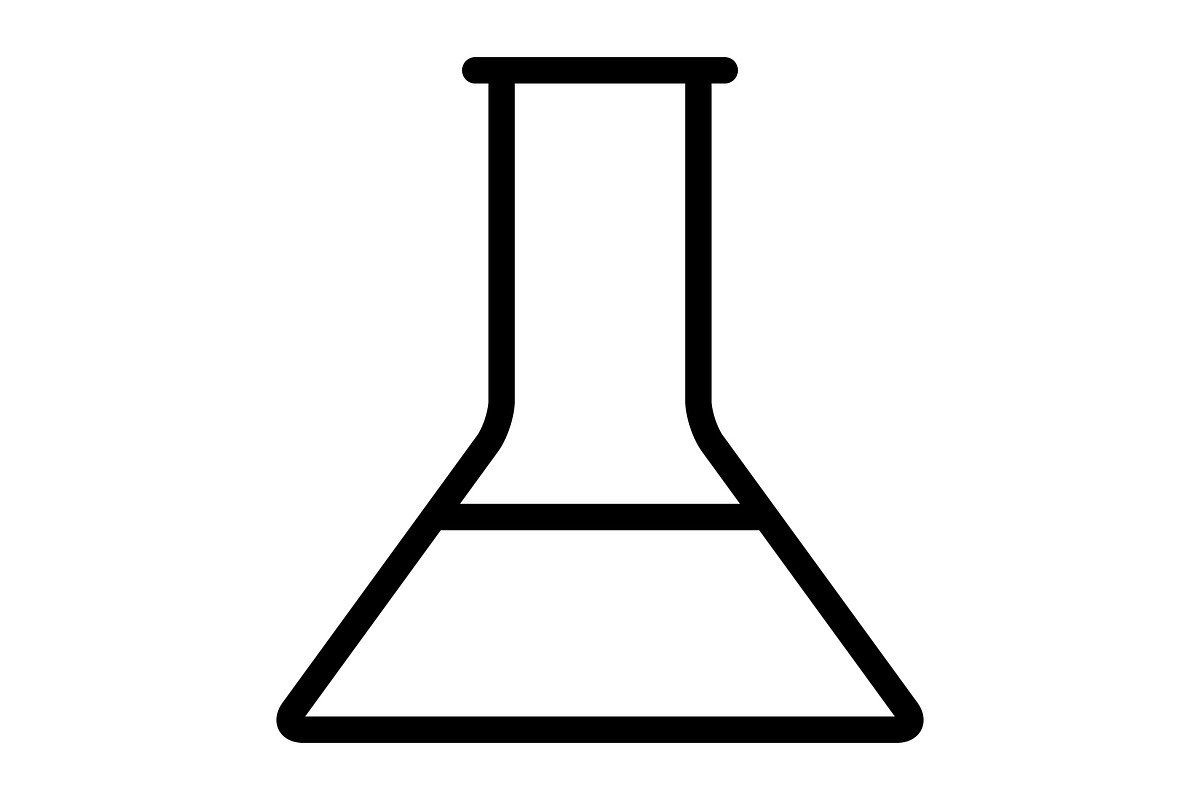 Chemistry icon, an Outline Icon by Sumberpangan