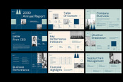 Navy Annual Report Keynote, a Presentation Template by Neermana (Thumbnail 2 of 4)
