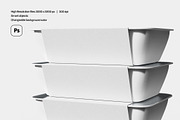 Food Container Packaging Mockup Set, a Cups & Container Mockup by Mego-studio (Thumbnail 4 of 7)