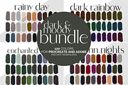 Dark and Moody Color Palette Bundle, a Palette Add-On by AureDesignCo (Thumbnail 2 of 3)