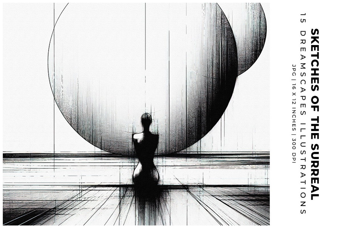 Sketches of the Surreal, a Decorative Illustration by Digital Art Creations (Photo 1 of 7)
