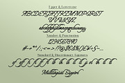 Centyline | Monoline Script, a Script Font by Lemonthe (Thumbnail 7 of 7)