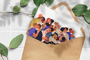LGBT love couples kissing, hugging, a Person Illustration by Good Studio (Thumbnail 3 of 3)