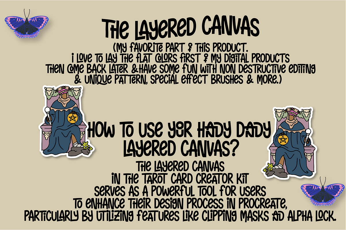 Tarot Card Creator Kit | 200+Files|, a Graphic by Jakayla Digital Co (Photo 3 of 15)