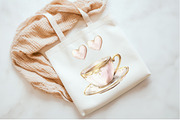 Golden Mother's Day Clipart, an Illustration by Watercolor design (Thumbnail 7 of 10)