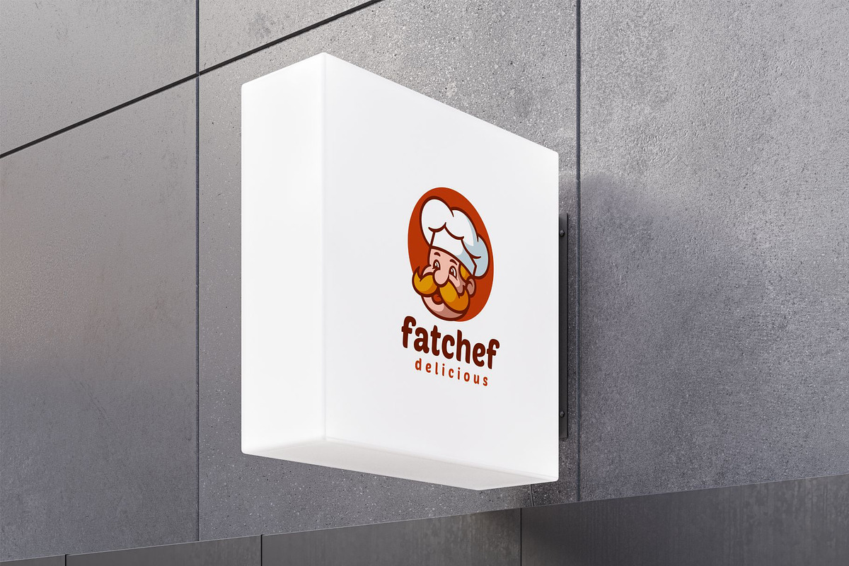 Chef Mascot Logo Design, a Branding & Logo Template by Artnivora.Std (Photo 4 of 4)