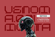 Biospe Ceiros - Futuristic Typeface, a Serif Font by Imoodev (Thumbnail 2 of 6)
