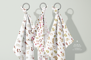 Floral Watercolor Patterns Set, a Pattern Graphic by Webvilla Studio (Thumbnail 6 of 9)