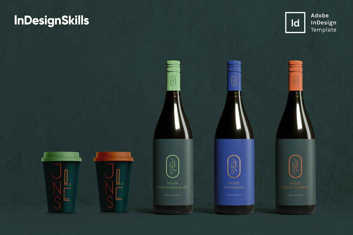 Restaurant Template Kit, a Branding & Logo Template by InDesignSkills (Photo 9 of 14)