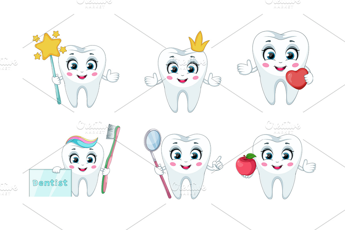 Illustrations Tooth, a Healthcare Illustration by MYAFKA (Photo 2 of 4)