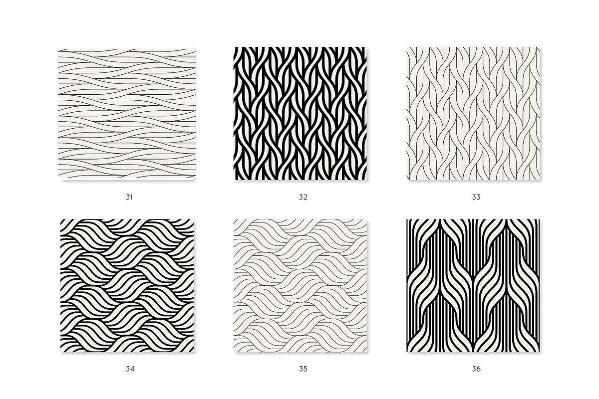 60 Geometric Seamless Patterns, a Pattern Graphic by Curly_Pat (Photo 12 of 16)