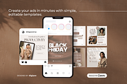 Coach Static Ad Templates Meta Beige, a Social Media Template by DigiPax (Thumbnail 4 of 11)