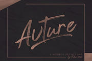 Avture Brush, a Script Font by khurasan (Thumbnail 1 of 5)